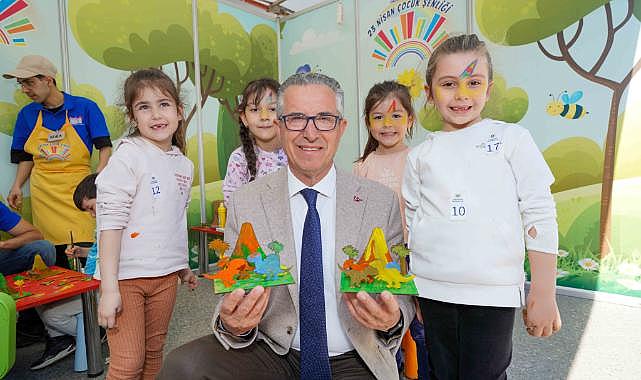 Gaziemir’de 23 Nisan coşkusu