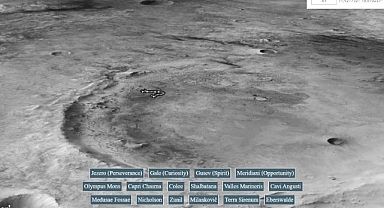 İsteyen Herkes Artık Mars'ı Keşfedebilecek: NASA, Google Maps'te Gezer Gibi Mars'ta Gezmenizi Sağlayan Aracını Tanıttı