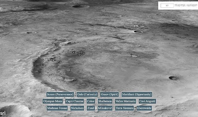 İsteyen Herkes Artık Mars&#039;ı Keşfedebilecek: NASA, Google Maps&#039;te Gezer Gibi Mars&#039;ta Gezmenizi Sağlayan Aracını Tanıttı