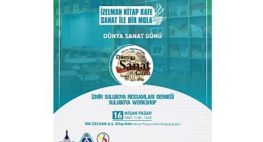 İzmir Suluboya Ressamları Derneği Dünya Sanat Gününü Kutladı