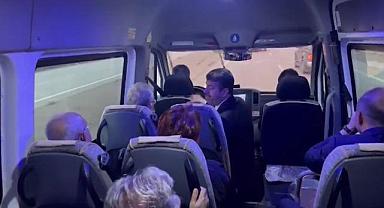 Kılıçdaroğlu ve Akşener iftara minibüsle gitti