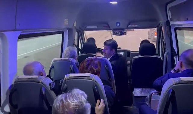 Kılıçdaroğlu ve Akşener iftara minibüsle gitti