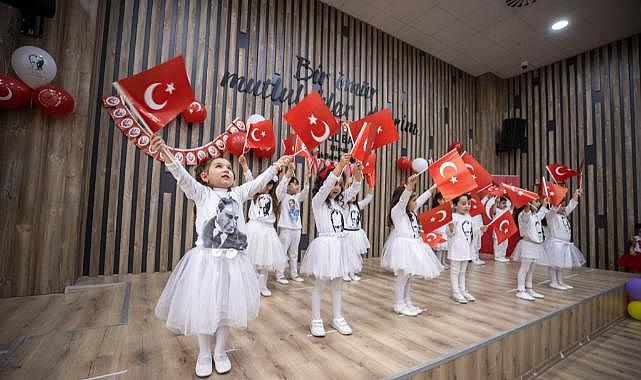 Konaklı miniklerden gururlandıran 23 Nisan kutlaması