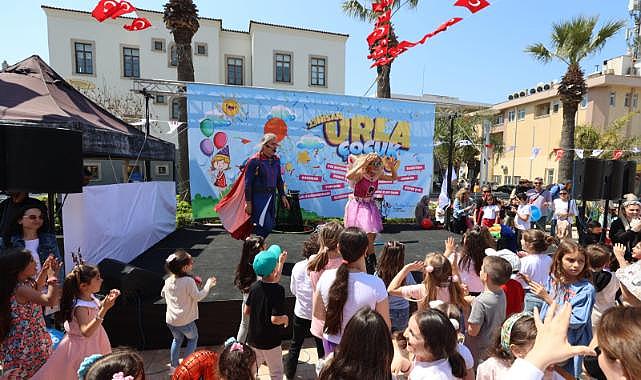 Urla’da 23 Nisan coşkuyla kutlandı