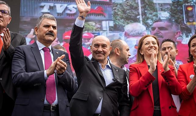 18 bin işçi toplu sözleşmeyi bayram havasında kutladı