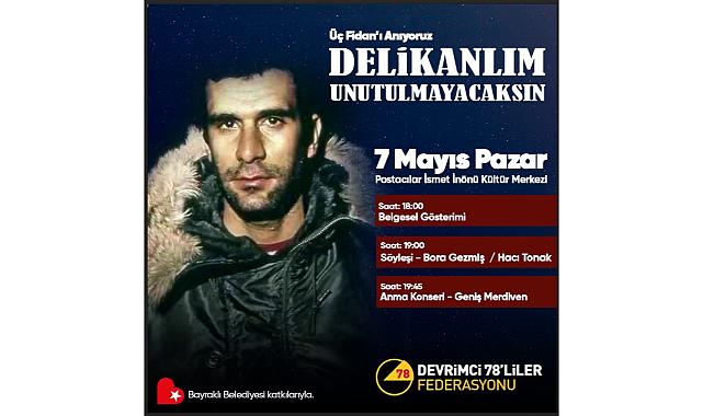 3 fidan Bayraklı’da anılacak