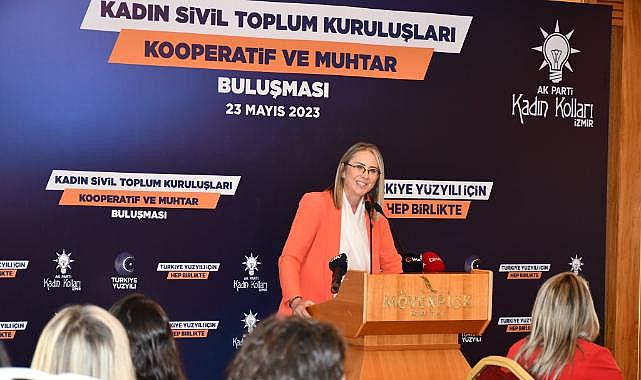 Ak Parti İzmir İl Kadın Kolları&#039;ndan STK Buluşması
