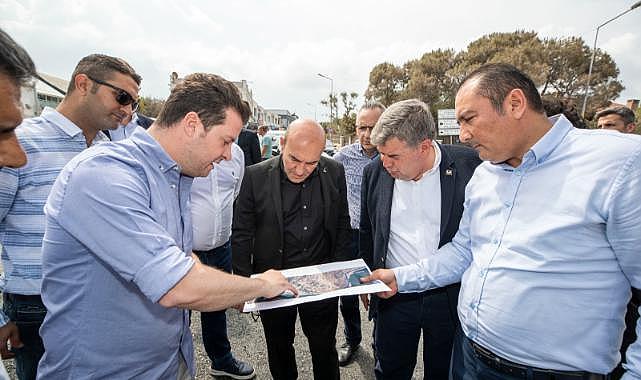 Başkan Soyer, Çeşme&#039;deki yatırımları inceledi