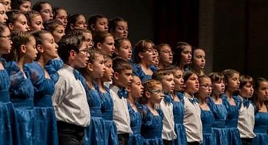 Çocukların sesleri Dünya Koro Müziği Sempozyumu'nda yankılandı