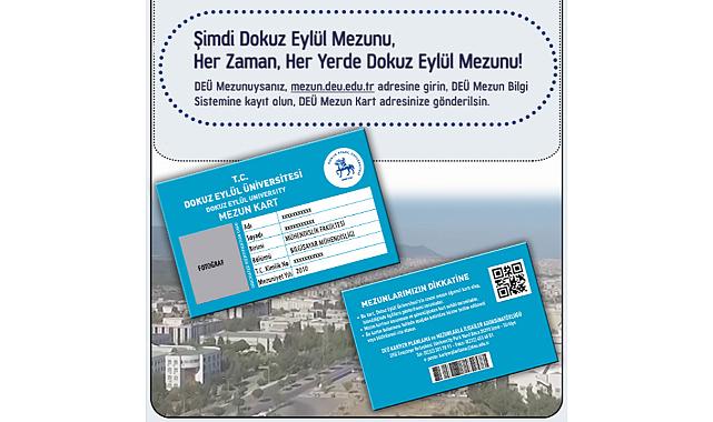 DEÜ&#039;nün Mezun Kartı Yoğun Talep Görüyor