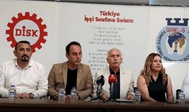 DİSK Ege Bölge Temsilciliği&#039;nden 70 bin oy sözü