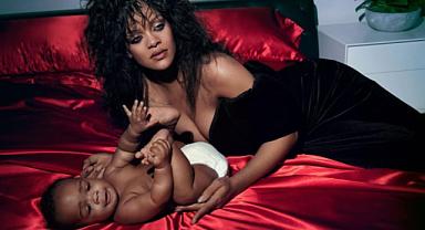 Dünyaca ünlü şarkıcı Rihanna, bebeğinin adını 1 yıl sonra açıkladı