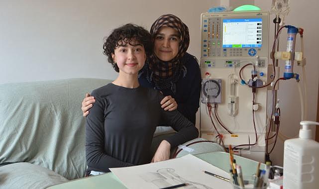 Egeli Munise’nin hayatı evde hemodiyaliz tedavisi ile değişti