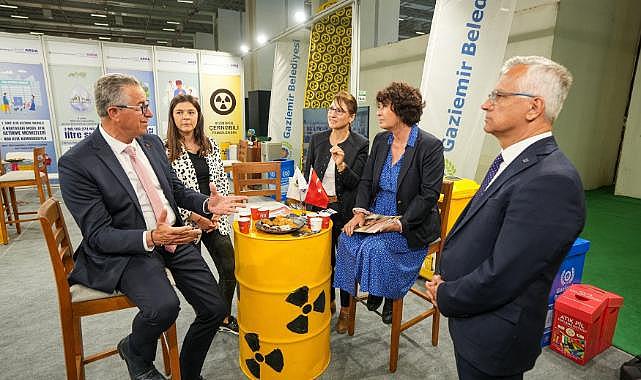 Gaziemir’in geri dönüşüm projeleri vitrine çıktı