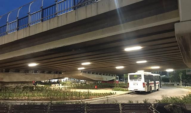 Halkapınar Aktarma Merkezi yepyeni bir görünüme kavuştu