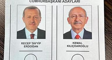 İkinci tur oy pusulası belli oldu!