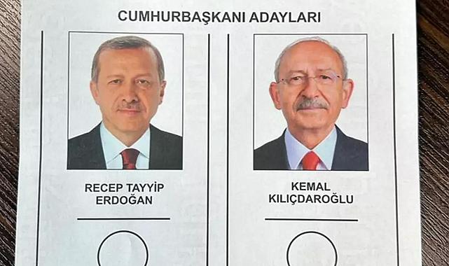 İkinci tur oy pusulası belli oldu!