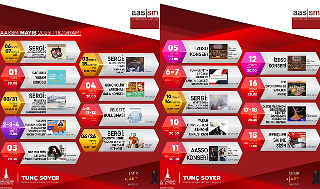 İzmirlileri Mayıs&#039;ta sanat dolu günler bekliyor