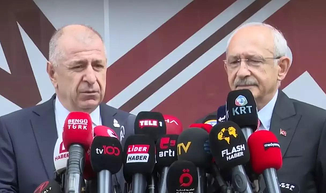 Kılıçdaroğlu-Özdağ görüşmesi sona erdi! Liderlerden açıklamalar...