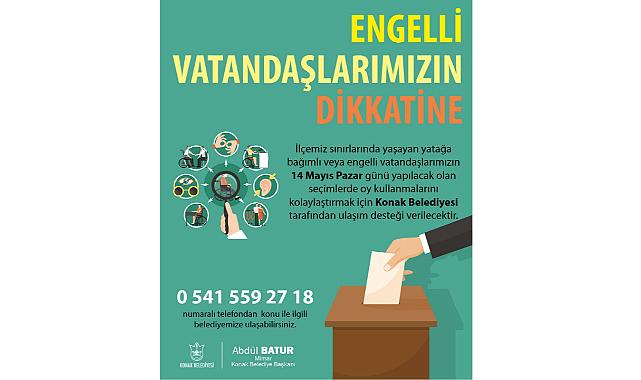 Konak’ta sandık yolunda engel yok