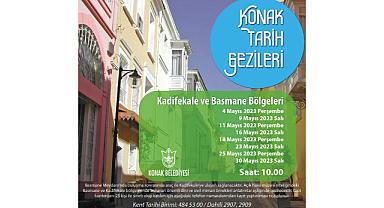 ‘Konak Tarih Gezileri’ne yoğun ilgi