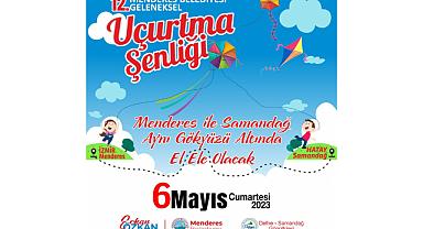 Menderes’in Uçurtmaları Bu kez Samandağlı Çocuklar için Göklerde…