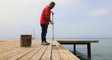 Menderes Plajlarında Tadilat Zamanı