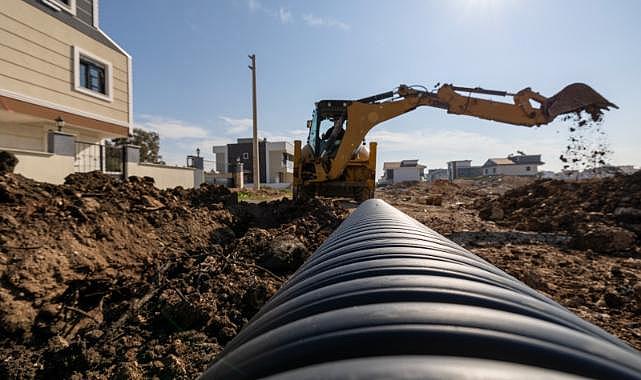 Menemen Villakent&#039;in altyapısı güçlendi