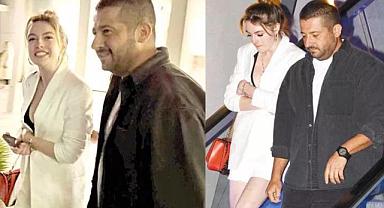 Oyuncu Melis Sezen, gözlerden uzakta aşk yaşadığı yeni sevgilisi Atilla Bingöl ile görüntülendi