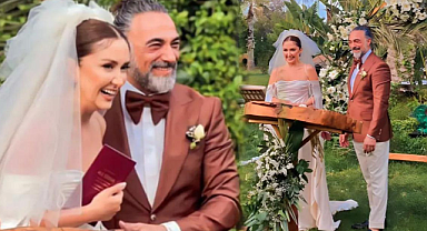 Oyuncu Selim Bayraktar ve sevgilisi Emel Karaköse evlendi