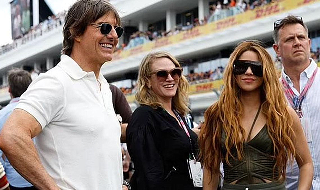 Pique&#039;den ayrılan Shakira gönlünü dünyaca ünlü oyuncu Tom Cruise&#039;a kaptırdı