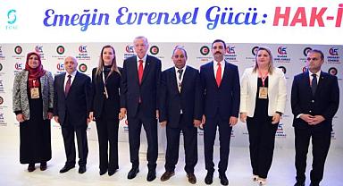 Rektör Hotar'dan ‘Emek’ Vurgusu