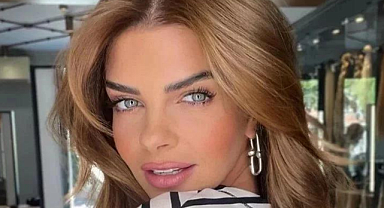 Sarışın halini unutun! Pelin Karahan, Şebeke dizisi için siyah saçlarıyla poz verdi