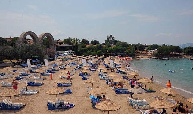 Seferihisar’ın plajları yaza hazırlanıyor
