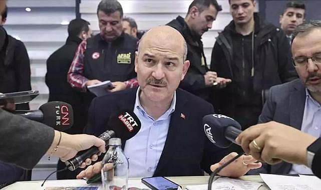 Soylu: Türkiye&#039;de 13 milyon Suriyeli yok