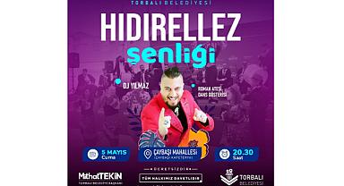 Torbalı Belediyesi’nden ‘Hıdırellez’ programı