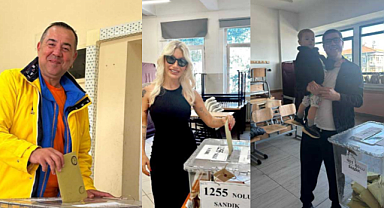 Ünlü isimler sandık başında!