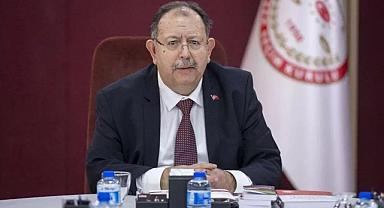 YSK Başkanı'ndan yeni açıklama