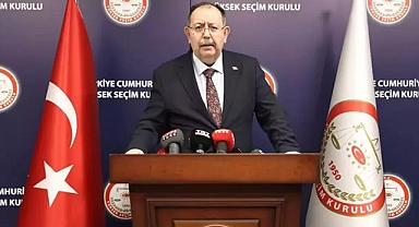 YSK Başkanı son durumu açıkladı! Erdoğan ve Kılıçdaroğlu kaç oy aldı?