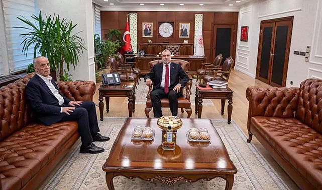 Asgari ücret çalışmaları: Işıkhan ve Atalay&#039;dan kritik görüşme