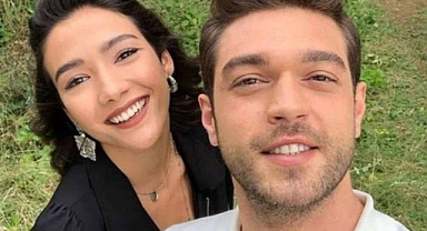 Aybüke Pusat, sevgilisi Furkan Andıç'ın kucağına atlarken görüntülendi