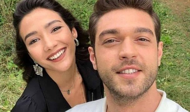 Aybüke Pusat, sevgilisi Furkan Andıç&#039;ın kucağına atlarken görüntülendi