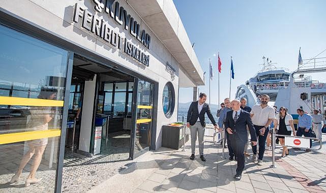 Başkan Soyer yenilenen Üçkuyular Feribot İskelesi&#039;ni inceledi