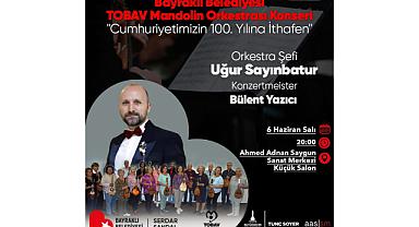 Bayraklı’nın ‘Mandolin Orkestrası’ yaza merhaba diyecek