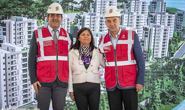 Büyükşehir çalışanlarına konut projesi Çiğli’de yükseliyor