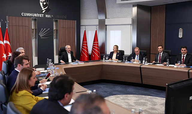 CHP&#039;de MYK yeniden toplandı