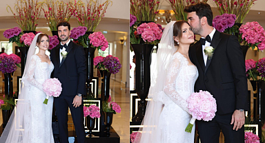 Eda Ece ile Buğrahan Tuncer evlendi