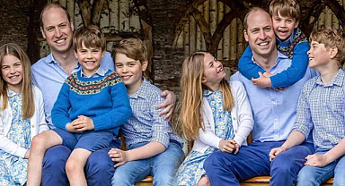 En "baba" kutlama: Fotoğrafta bir değil iki krala birden baktılar