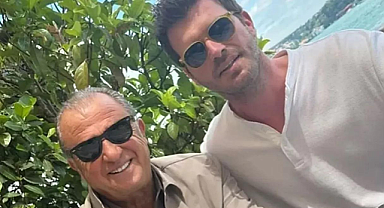 Fatih Terim, Kıvanç Tatlıtuğ ile bir araya geldi