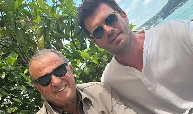 Fatih Terim, Kıvanç Tatlıtuğ ile bir araya geldi